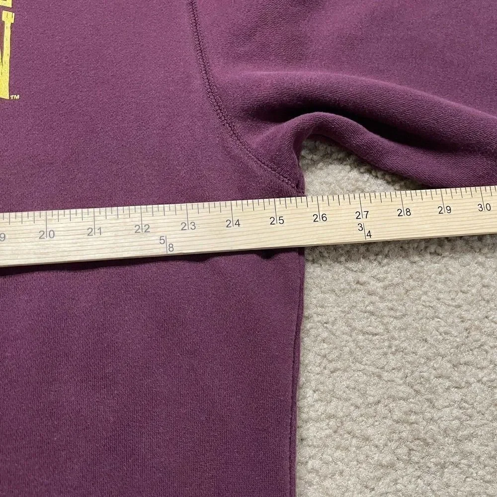 Vtg Central Michigan Chips JanSport Quarter Zip Pull Over Sweater Extra Large